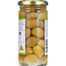 Load image into Gallery viewer, MEDITERRANEAN ORGANICS: Stuffed Green Olives Garlic Organic, 9 oz