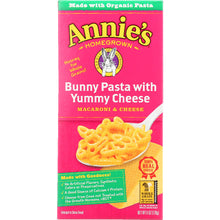Load image into Gallery viewer, ANNIE'S HOMEGROWN: Bunny Pasta with Yummy Cheese, 6 Oz