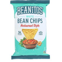 Load image into Gallery viewer, BEANITOS: White Bean Chips with Sea Salt Restaurant Style, 6 oz