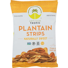 Load image into Gallery viewer, ARTISAN TROPIC: Plantain Strips Naturally Sweet, 4.5 oz