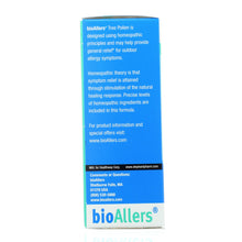 Load image into Gallery viewer, BIOALLERS: Tree Pollen Allergy Relief, 1 oz
