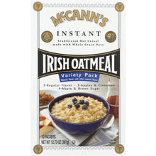 Load image into Gallery viewer, MCCANN'S: Irish Oatmeal Variety Pack 10 Packets, 12.73 Oz