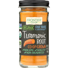 Load image into Gallery viewer, FRONTIER HERB: Organic Fair Trade Certified Ground Turmeric Root 1.41 Oz