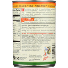 Load image into Gallery viewer, AMY'S: Organic Soup Light in Sodium Lentil Vegetable, 14.5 oz