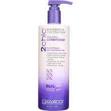 Load image into Gallery viewer, GIOVANNI COSMETICS: 2Chic Repairing Conditioner Blackberry &amp; Coconut Milk, 24 oz
