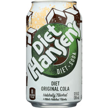 Load image into Gallery viewer, HANSEN: Diet Soda Original Cola 6-12oz, 72 oz