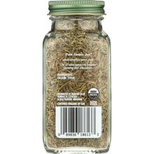 Load image into Gallery viewer, SIMPLY ORGANIC: Thyme Leaf Whole, 0.78 oz