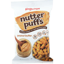 Load image into Gallery viewer, POPCHIPS: Nutter Puffs Peanut Butter, 4 oz