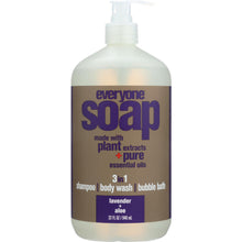 Load image into Gallery viewer, EO PRODUCTS: Everyone 3-in-1 Lavender + Aloe Soap, 32 Oz