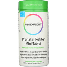 Load image into Gallery viewer, RAINBOW LIGHT: Prenatal Petite Mini-Tablet Food-Based Multivitamin, 180 Tablets