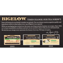 Load image into Gallery viewer, BIGELOW: French Vanilla Decaf Tea 20 Bags, 1.28 oz