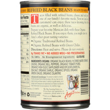 Load image into Gallery viewer, AMYS: Bean Refried Black Gluten Free, 15.4 oz