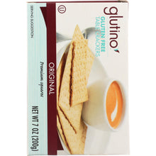Load image into Gallery viewer, GLUTINO: Table Crackers Gluten Free, 7 oz