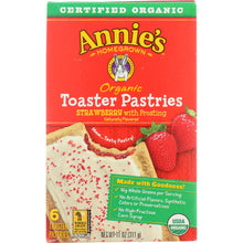 Load image into Gallery viewer, ANNIES HOMEGROWN: Patries Strawberry 6 ct, 11 oz