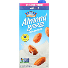Load image into Gallery viewer, BLUE DIAMOND: Natural Almond Breeze Vanilla Unsweetened, 32 oz