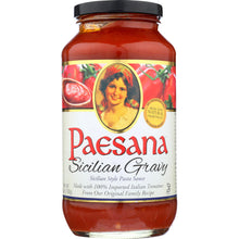 Load image into Gallery viewer, PAESANA: Sicilian Gravy Sauce, 25 oz