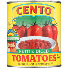 Load image into Gallery viewer, CENTO: Petite Diced Tomatoes, 28 oz