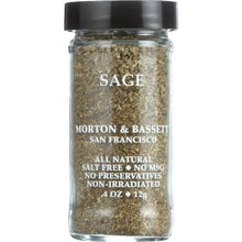 Load image into Gallery viewer, MORTON &amp; BASSETT: Spices Sage, 0.4 oz