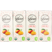 Load image into Gallery viewer, BOSSI: Caffeine Free Organic Kids Tea Mango 8 x 6.75 fl oz, 54 fl oz