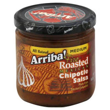 Load image into Gallery viewer, ARRIBA: Fire Roasted Mexican Chipotle Salsa Medium, 16 Oz