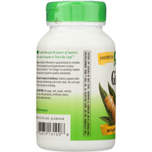 Load image into Gallery viewer, NATURES WAY: Ginger Root 550 mg, 100 Veg Capsules