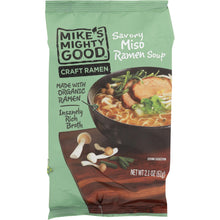Load image into Gallery viewer, MIKES MIGHTY GOOD: Soup Ramen Miso Savory, 2.1 oz