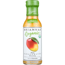 Load image into Gallery viewer, BRIANNAS: Organic Mango Vinaigrette Dressing, 10 oz