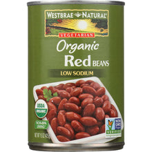Load image into Gallery viewer, WESTBRAE NATURAL: Vegetarian Organic Red Beans, 15 oz