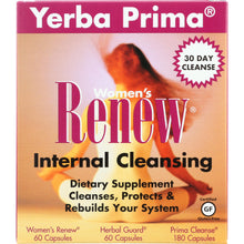 Load image into Gallery viewer, YERBA PRIMA: Women's Renew Internal Cleansing, 1 Kit