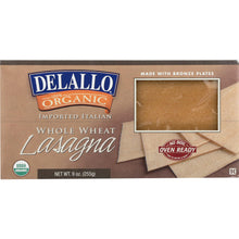 Load image into Gallery viewer, DELALLO: Organic Whole Wheat Lasagna Oven Ready, 9 oz