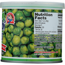 Load image into Gallery viewer, HAPI: Wasabi Peas Hot, 4.9 oz