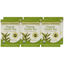 Load image into Gallery viewer, LIFESTYLE AWARENESS: Organic Green Tea, 20 teabags