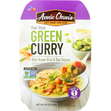 Load image into Gallery viewer, ANNIE CHUNS: Entree Thai-Style Green Curry, 9 oz