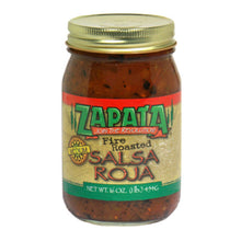 Load image into Gallery viewer, ZAPATA: Salsa Fire Roasted Salsa Roja Medium, 16 Oz