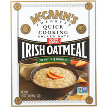 Load image into Gallery viewer, MCCANN'S: Irish Oatmeal Quick Cooking Rolled Oats, 16 oz
