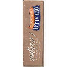 Load image into Gallery viewer, DELALLO: Organic Whole Wheat Lasagna Oven Ready, 9 oz