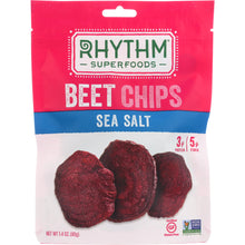 Load image into Gallery viewer, RHYTHM SUPERFOODS: Sea Salt Beet Chips, 1.4 oz