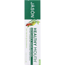 Load image into Gallery viewer, JASON: Antiplaque &amp; Tartar Control Toothpaste Tea Tree Oil &amp; Cinnamon, 4.2 oz