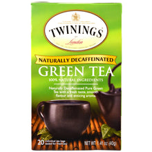 Load image into Gallery viewer, TWININGS OF LONDON: Tea Decaffeinated Green Tea, 20 Tea Bags, 1.23 oz