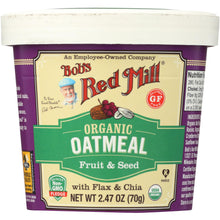 Load image into Gallery viewer, BOBS RED MILL: Organic Oatmeal Fruit &amp; Seed, 2.47 oz