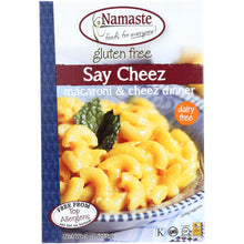 Load image into Gallery viewer, NAMASTE FOODS: Say Cheez Pasta Dinner, 9 oz