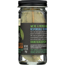 Load image into Gallery viewer, FRONTIER HERB: FRONTIER HERB: Whole Organic Bay Leaf, 0.15 oz