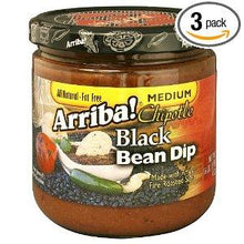 Load image into Gallery viewer, ARRIBA: Chipotle Black Bean Dip Spicy, 16 Oz