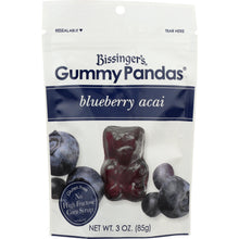 Load image into Gallery viewer, BISSINGERS: Gummy Panda Blueberry Acai, 3 oz