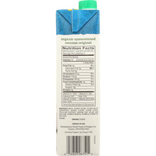 Load image into Gallery viewer, PACIFIC FOODS: Organic Coconut Original Unsweetened Non-Dairy Beverage, 32 oz