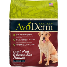 Load image into Gallery viewer, AVODERM: Dog Dry Lamb &amp; Rice Natural, 4.4 lb