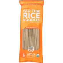 Load image into Gallery viewer, LOTUS FOODS: Pad Thai Rice Noodles Organic Brown Rice, 8 oz