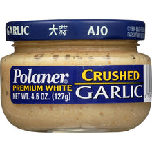 Load image into Gallery viewer, POLANER: Premium White Crushed Garlic, 4.5 Oz