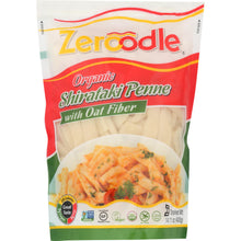 Load image into Gallery viewer, ZEROODLE: Shirataki Penne Pasta with Oat Fiber, 14 oz