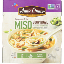 Load image into Gallery viewer, Annie Chuns All Natural Asian Cuisine Soup Bowl Miso, 5.9 Oz